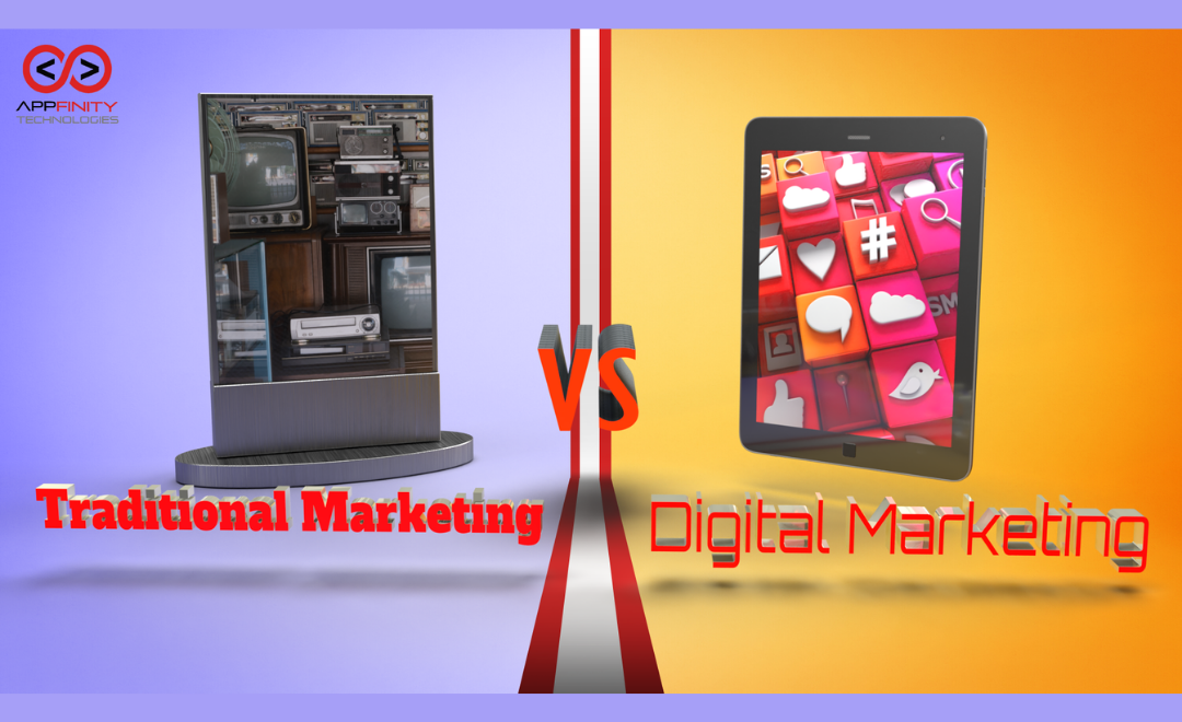 traditional marketing and digital marketing
